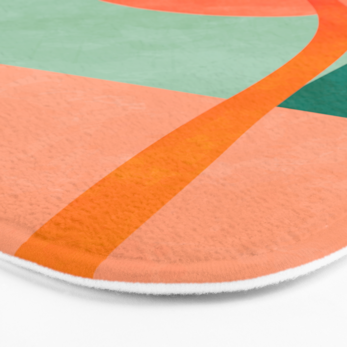tropical geometry Bath Mat Gallery Image 3