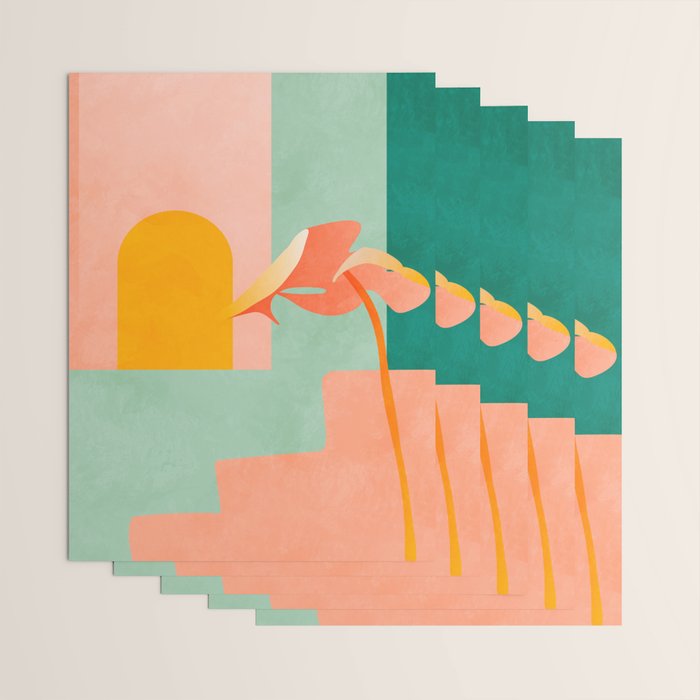 tropical geometry Wrapping Paper Gallery Image 3