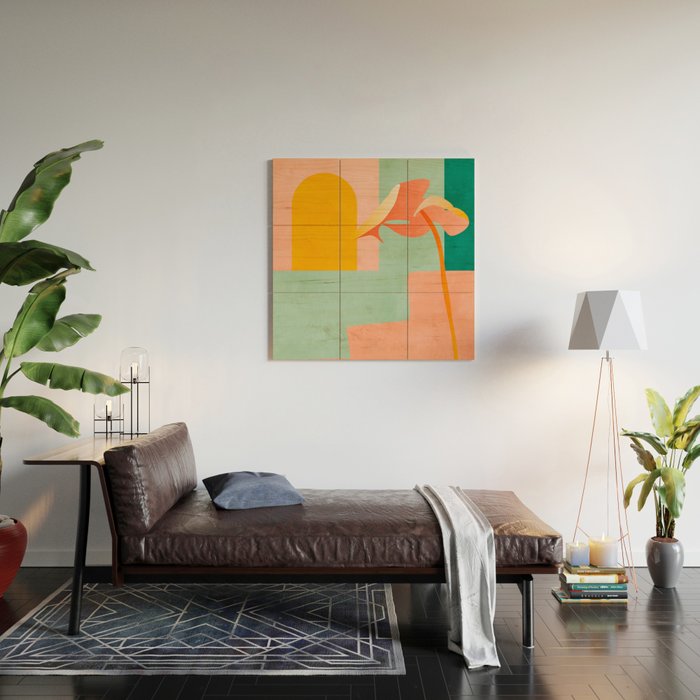 tropical geometry Wood Wall Art Gallery Image 2