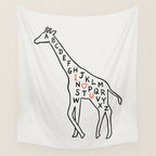 I love you as high as I can reach Wall Tapestry Gallery Image 4