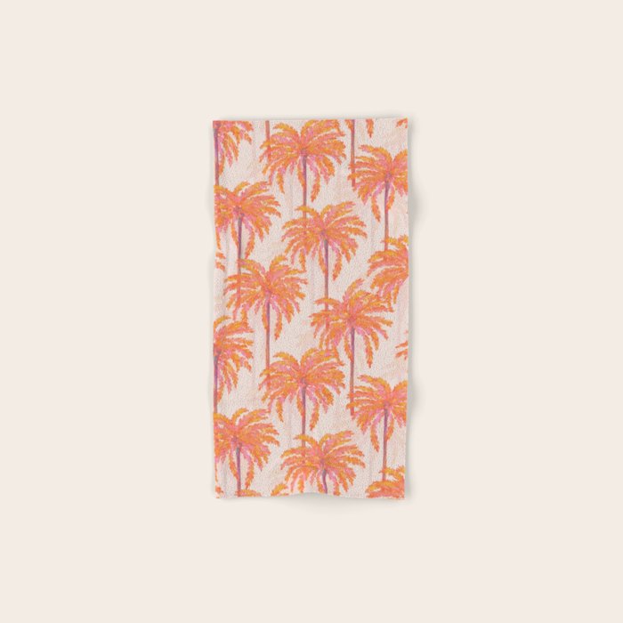 Sunset Palm Bath Towel Gallery Image 1