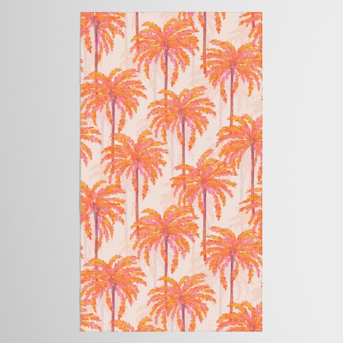 Sunset Palm Tablecloth Gallery Image 2