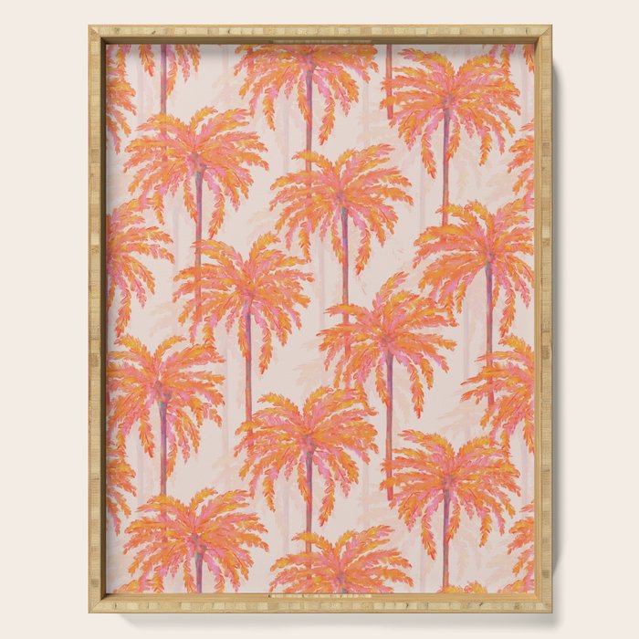Sunset Palm Serving Tray Gallery Image 1