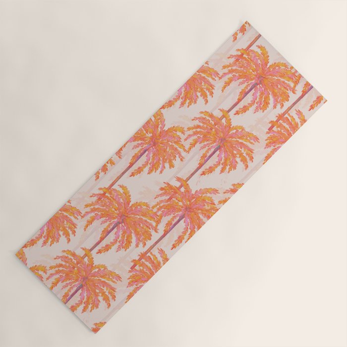 Sunset Palm Yoga Mat Gallery Image 1
