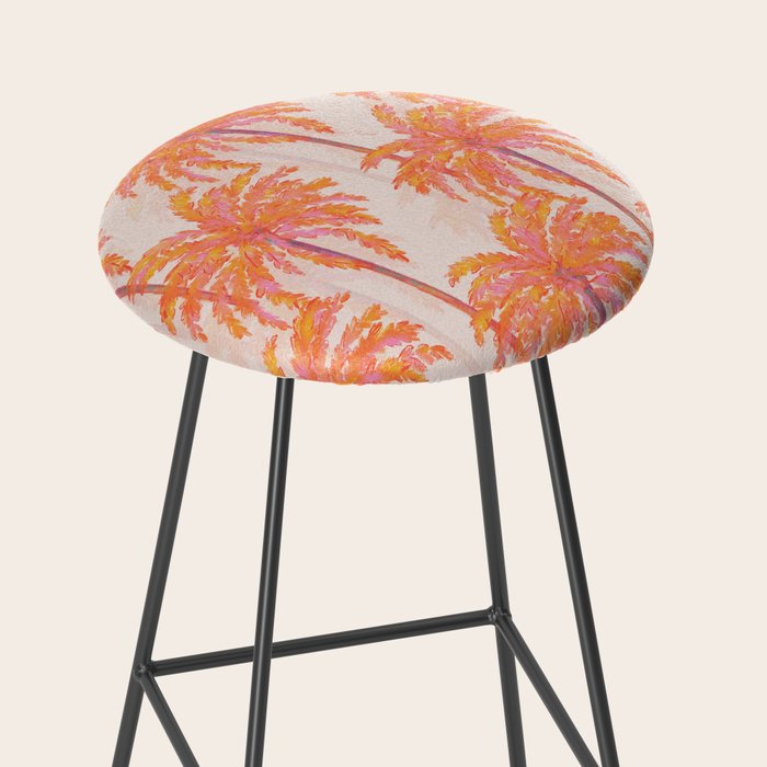 Sunset Palm Stool Gallery Image 2