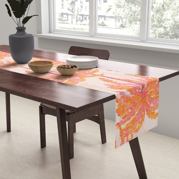 Sunset Palm Table Runner Gallery Image 2