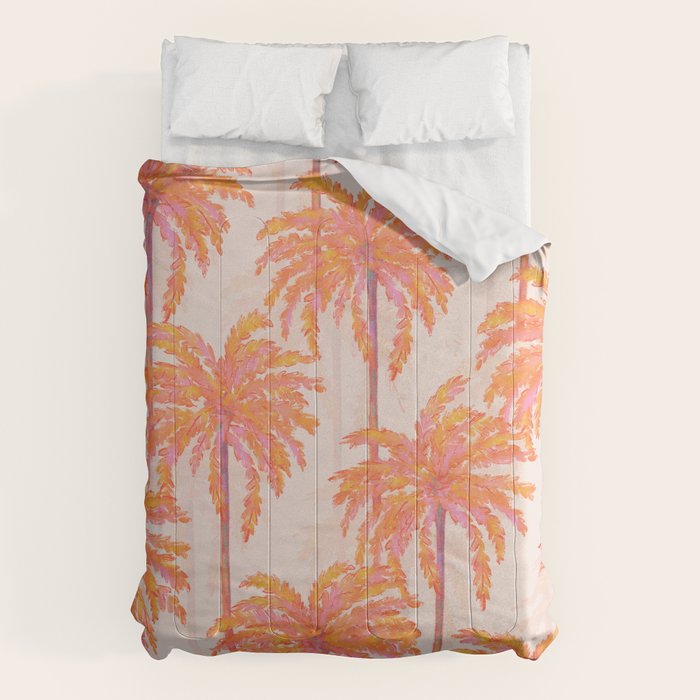 Sunset Palm Comforter Gallery Image 6