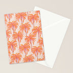Sunset Palm Stationery Card Gallery Image 2