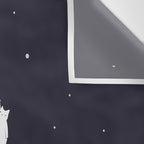 Cat Landscape 176 Hang on the Moon Wall Tapestry Gallery Image 3