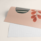 Squirrel in a Pink Autumn Wrapping Paper Gallery Image 2