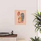 Squirrel in a Pink Autumn Poster Gallery Image 2