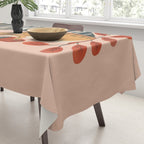 Squirrel in a Pink Autumn Tablecloth Gallery Image 3