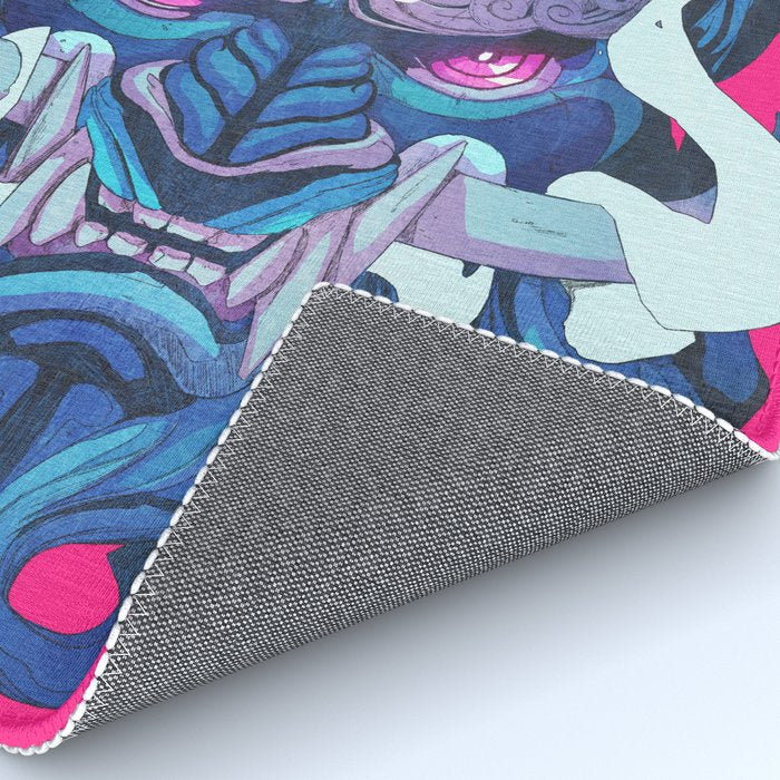 Oni Mask 01 Rug Gallery Image 4