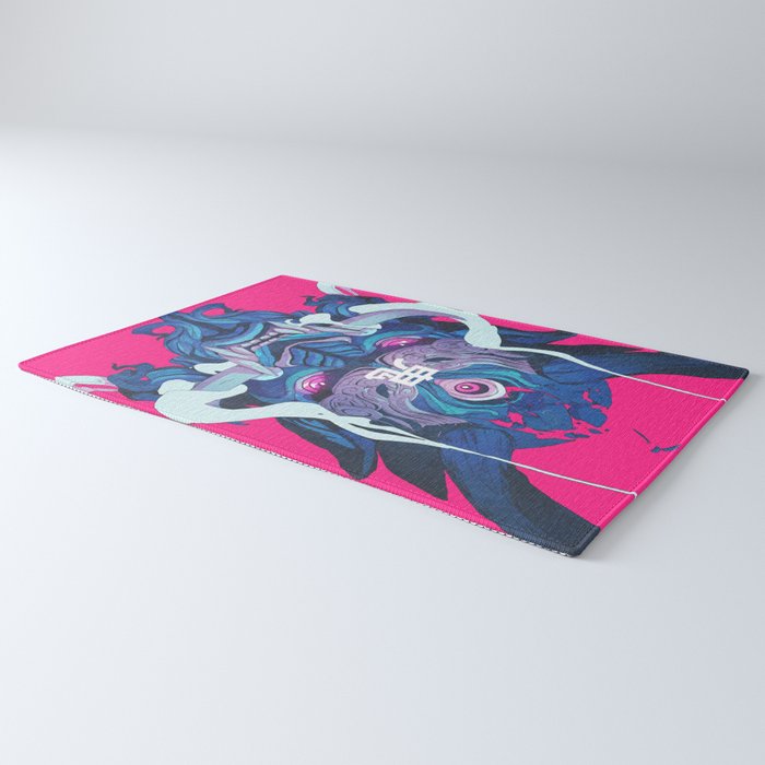 Oni Mask 01 Rug Gallery Image 3