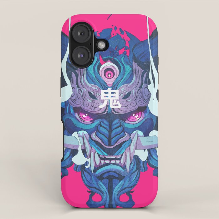 Oni Mask 01 iPhone Case Gallery Image 1