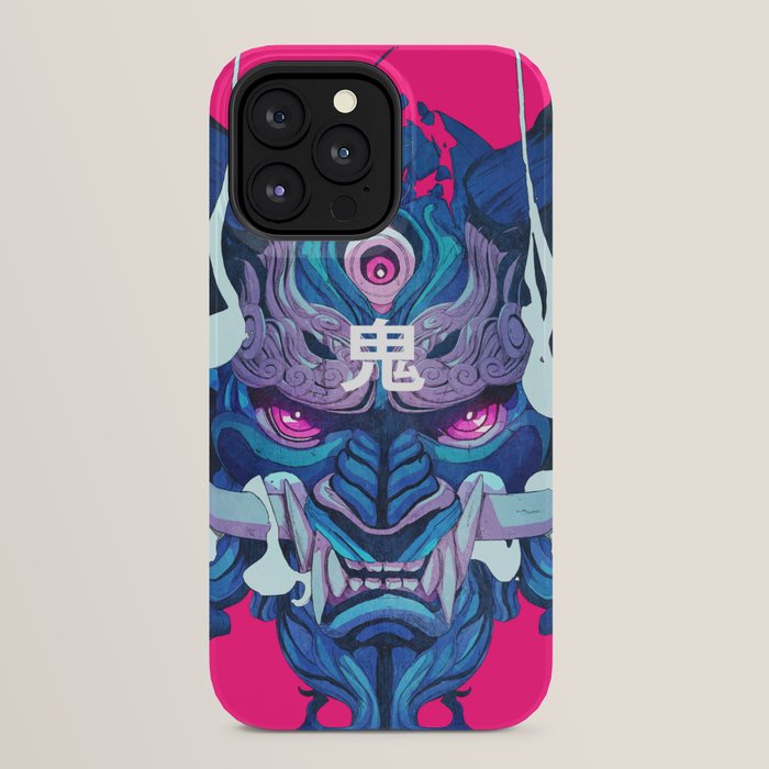 Oni Mask 01 iPhone Case Gallery Image 24
