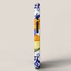 Summer,citrus,mosaic,lemon fruit,Mediterranean art iPhone Case Gallery Image 2