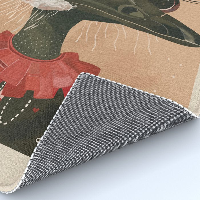 Festive Ostrich Rug Gallery Image 4