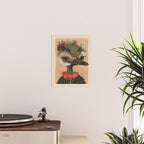 Festive Ostrich Poster Gallery Image 2