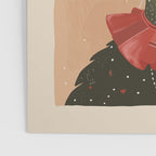 Festive Ostrich Poster Gallery Image 3