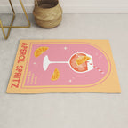 Aperol Spritz Cocktail Rug Gallery Image 1