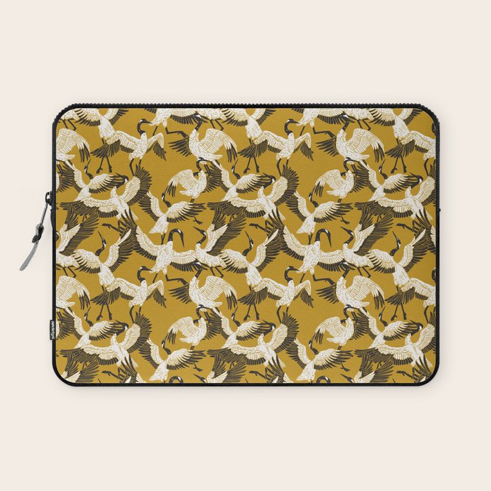 The ritual of the crane dance Laptop Sleeve Gallery Image 1
