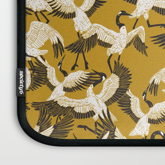 The ritual of the crane dance Laptop Sleeve Gallery Image 3