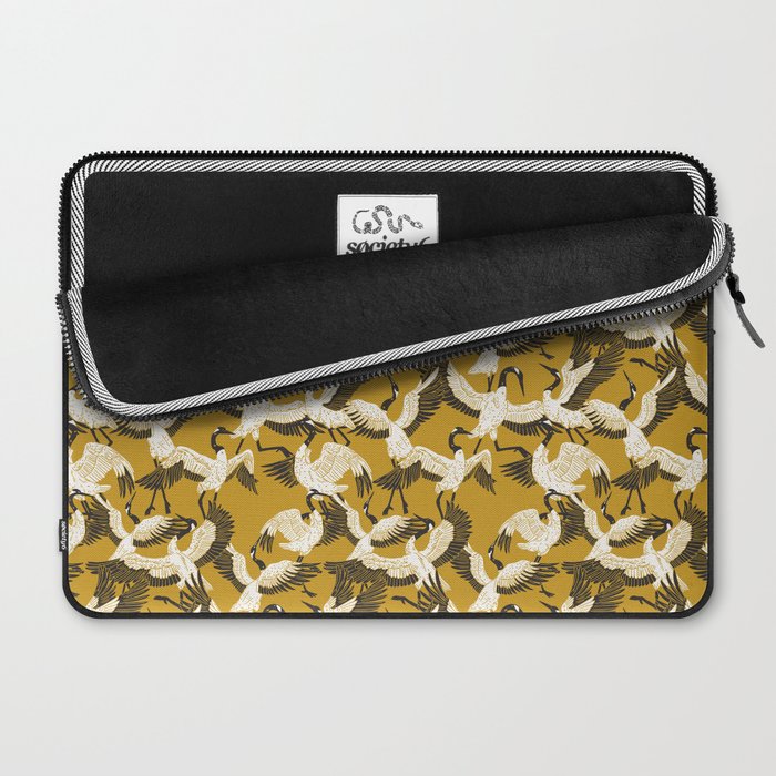 The ritual of the crane dance Laptop Sleeve Gallery Image 2