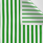 Green and White Stripes Pattern Wall Tapestry Gallery Image 3