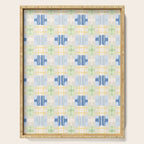 Geo handmade squares Serving Tray Gallery Image 1