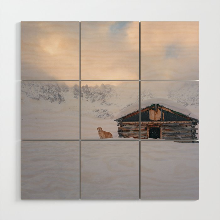 Cabin Life Enzo Wood Wall Art Gallery Image 1
