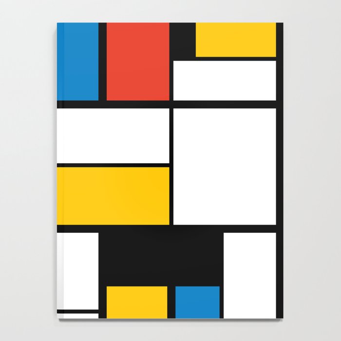Mondrian De Stijl Modern Art Notebook Gallery Image 4