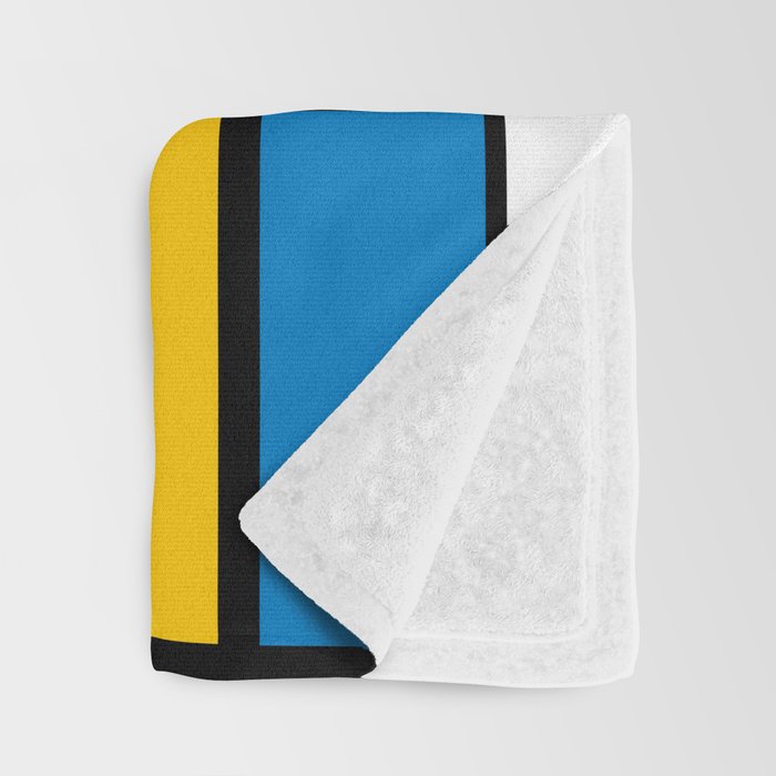 Mondrian De Stijl Modern Art Throw Blanket Gallery Image 3
