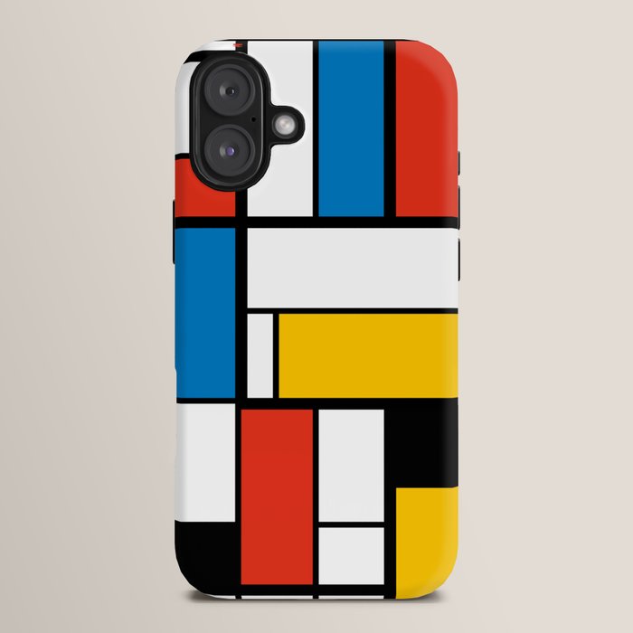 Mondrian De Stijl Modern Art iPhone Case Gallery Image 14