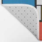 Mondrian De Stijl Modern Art Bath Mat Gallery Image 2