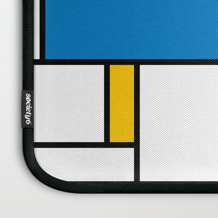Mondrian De Stijl Modern Art Laptop Sleeve Gallery Image 3