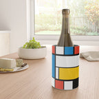 Mondrian De Stijl Modern Art Wine Chiller Gallery Image 4