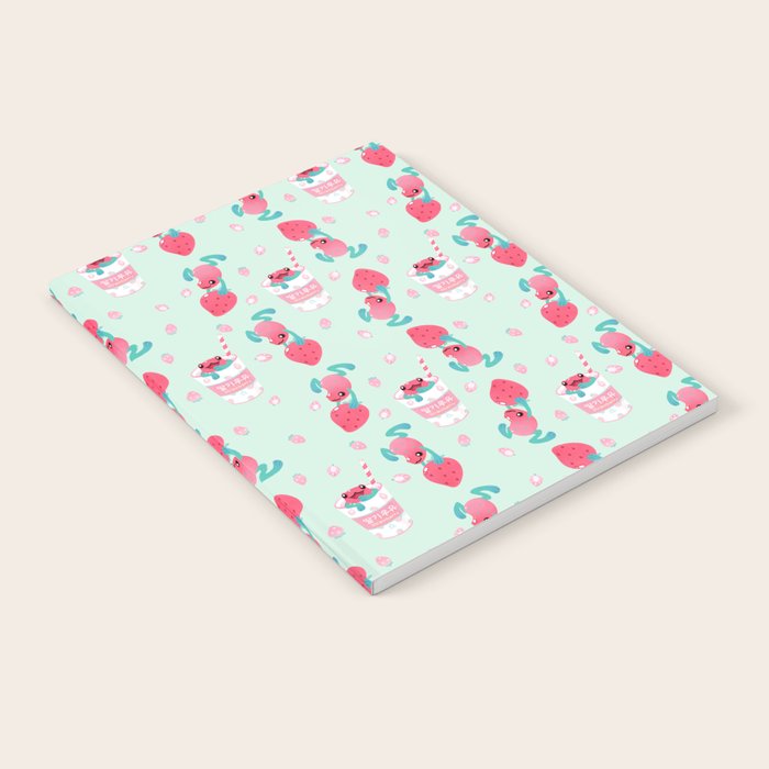 Strawberry poison milk 2 Notebook Gallery Image 1