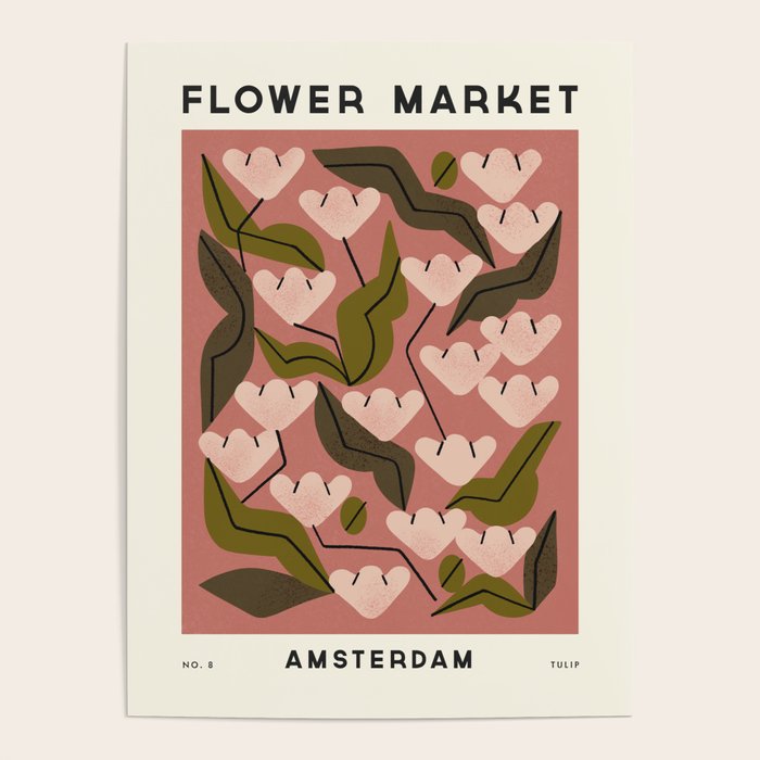 Flower Market No. 8 Poster Gallery Image 4