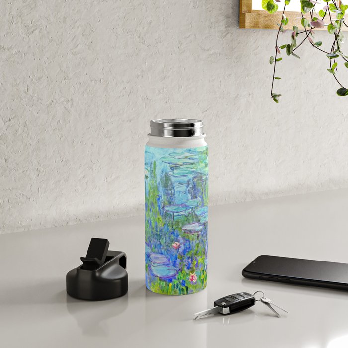 Water Lilies monet : Nympheas Water Bottle Gallery Image 4