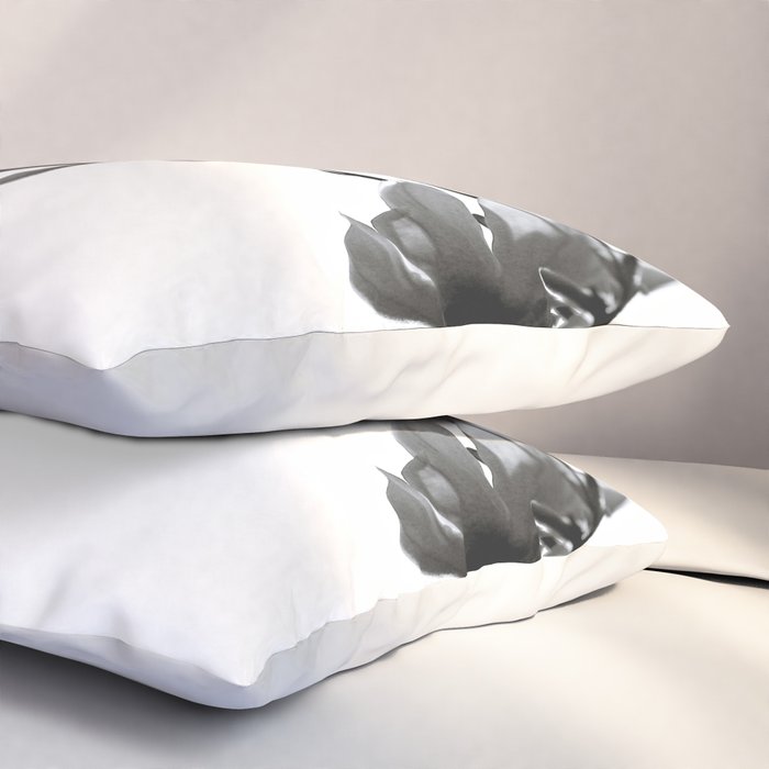 BLACK MAGNOLIA Pillow Sham Gallery Image 3