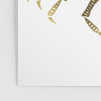 Crab - Navy & Gold Poster Gallery Image 3