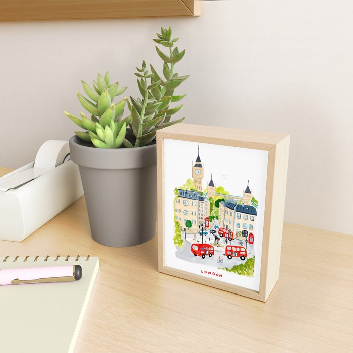London Mini Art Print Gallery Image 2