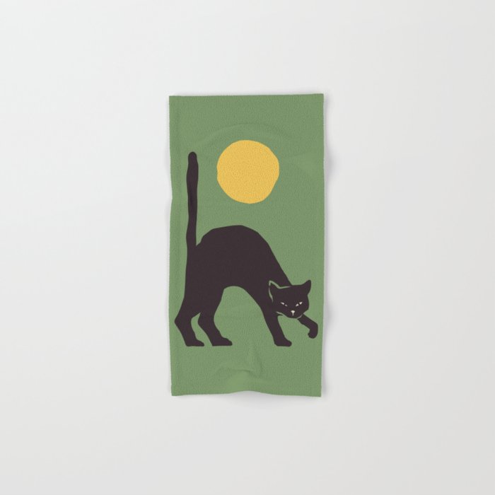 Angry Cat Bath Towel Gallery Image 1