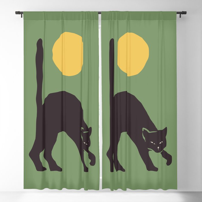 Angry Cat Window Curtain Gallery Image 5