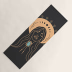 Desert Angel in Peach & Grey Yoga Mat Gallery Image 1
