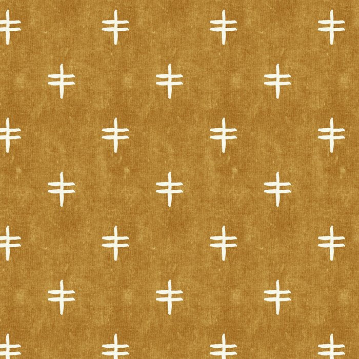 double cross on mustard  Coffee Mug Gallery Image 2