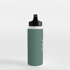 YOUâRE DOING GREAT BITCH vintage green cream Water Bottle Gallery Image 3