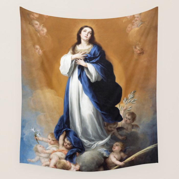 The Immaculate Conception Wall Tapestry Gallery Image 4
