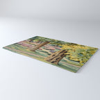 A beautiful day at the park Rug Gallery Image 3